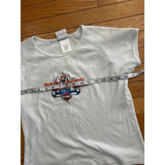 Womens Size M Harley Davison 2008 Bike Week Shirt - Picture 6 of 7